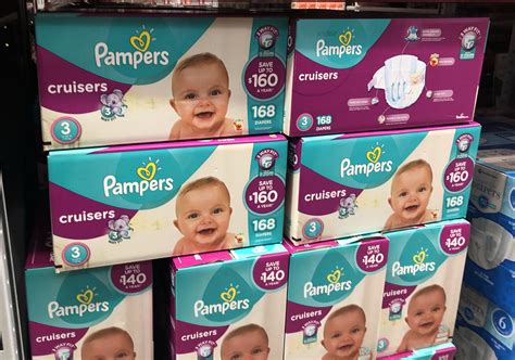 Pampers Cruisers 360 Diapers Gap-Free Fit (Sizes 4-6). . Pampers sams club price